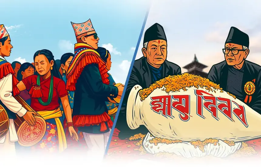 Yomari Punhi and Udhauli Parwa in Nepal